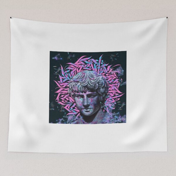 Item preview, calligraghy face graffiti designed and sold by WAZDart.