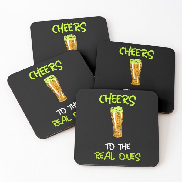 Item preview, CHEERS TO THE REAL ONES designed and sold by MJ96-PRO.