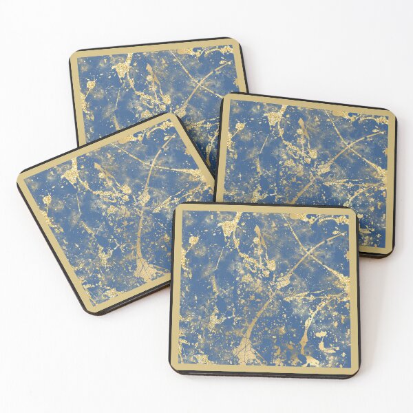 Item preview, Art Deco MARBLE TILES IN SOFT PASTLES designed and sold by starfishstuff.