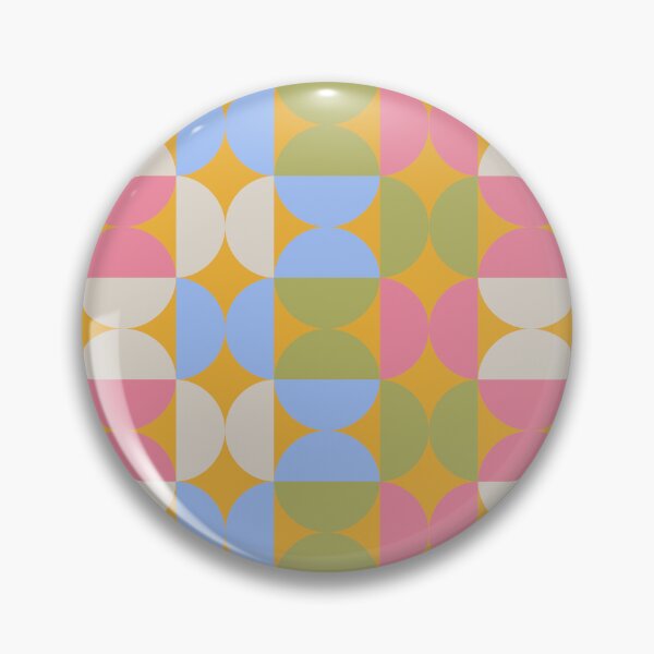 Item preview, Pastel seamless circle pattern designed and sold by 247vibes.