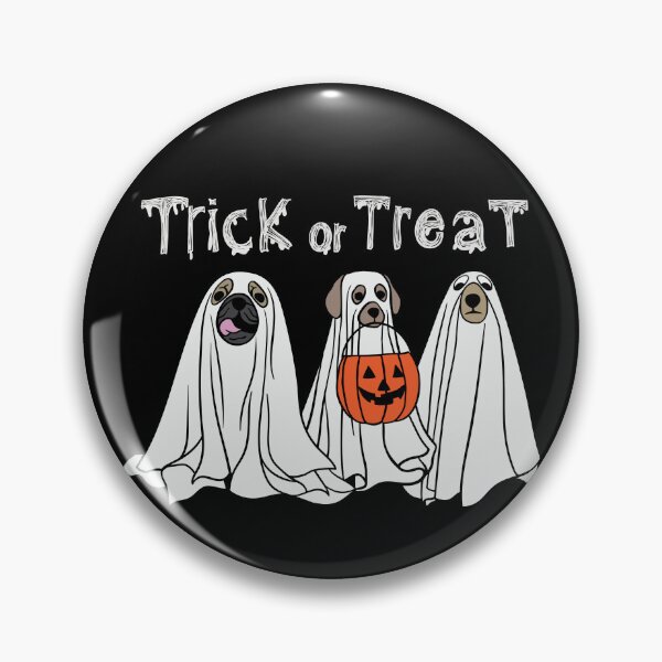 Item preview, Trick or Treat | Funny Ghost dog | Halloween | Fall | Costume 2022 designed and sold by BloompodDesigns.