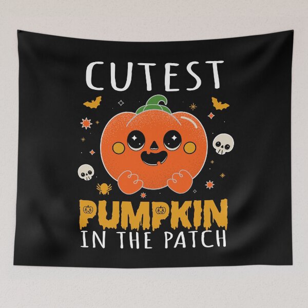 Item preview, CUTEST PUMPKIN IN THE PATCH designed and sold by Lazza-Tracks.