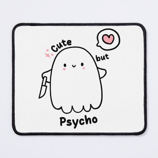 Item preview, Cute but Psycho Ghost designed and sold by Cutetifull.