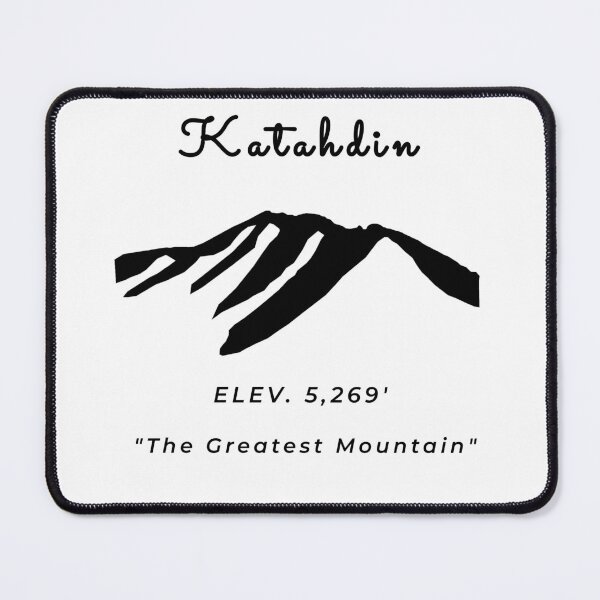 Item preview, Hiking Katahdin in the wilderness of Maine designed and sold by Owl House Creative.