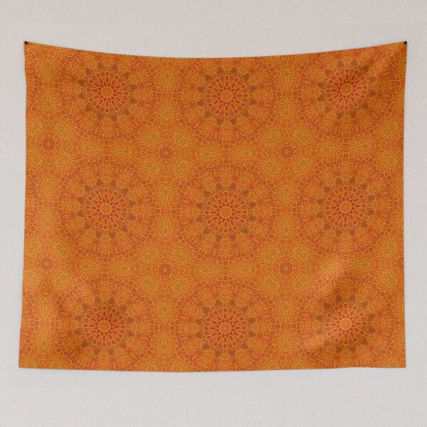 Item preview, Orange Slices Kaleidoscope designed and sold by bloomingvine.