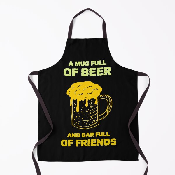 Item preview, A MUG FULL OF BEER AND A BAR FULL OF FRIENDS designed and sold by MJ96-PRO.