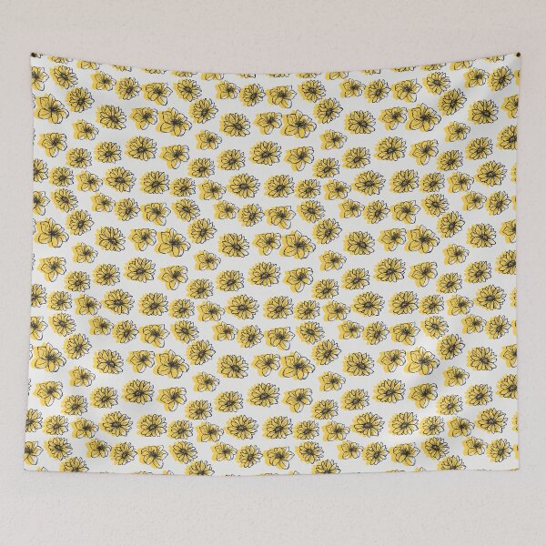 Item preview, Classic yellow flowers pattern designed and sold by RafaelLima7.