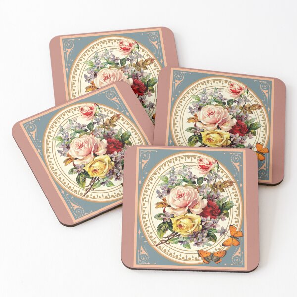 Item preview, Victorian Roses and Butterflies  designed and sold by sandpiperstudio.