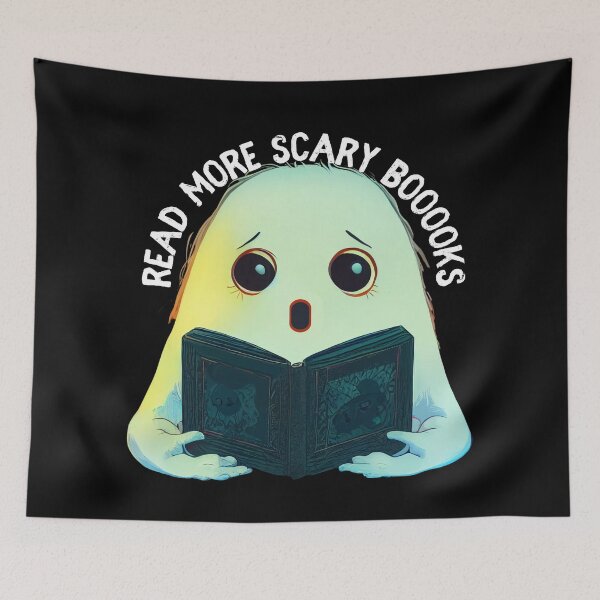 Item preview, Read More Scary Boooks designed and sold by MortemHallow.
