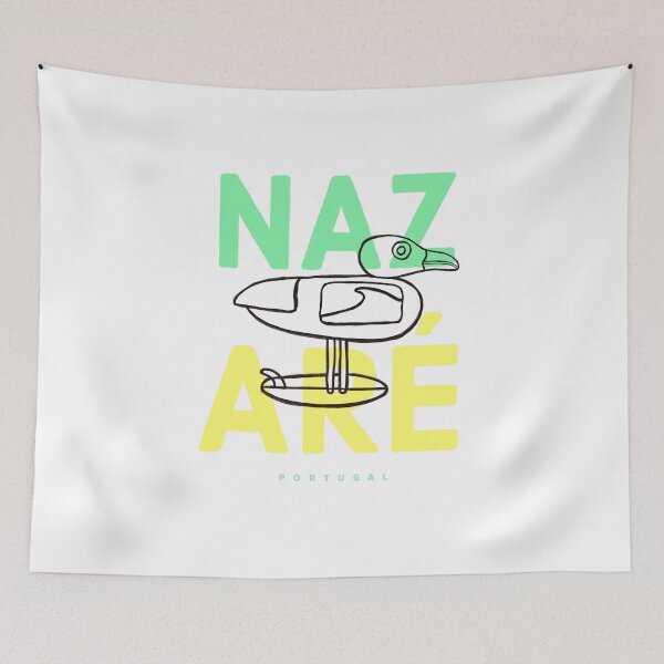 Item preview, Nazare big surfing surf nazare town big surfing culture big waves designed and sold by Tropical Blood.