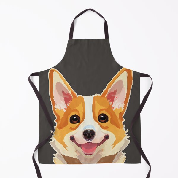 Aperçu de l'œuvre Smiling Corgi créée et vendue par ThinkFun! Design.