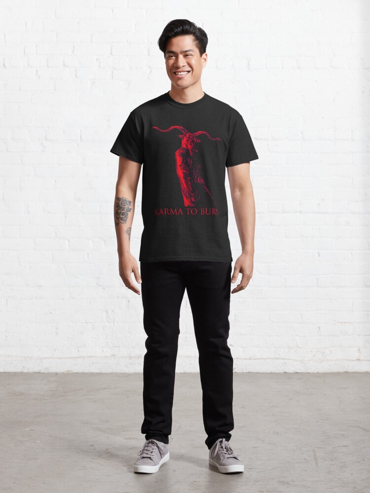 Alternate view of Karma To Burn - Red Goataneer Classic T-Shirt