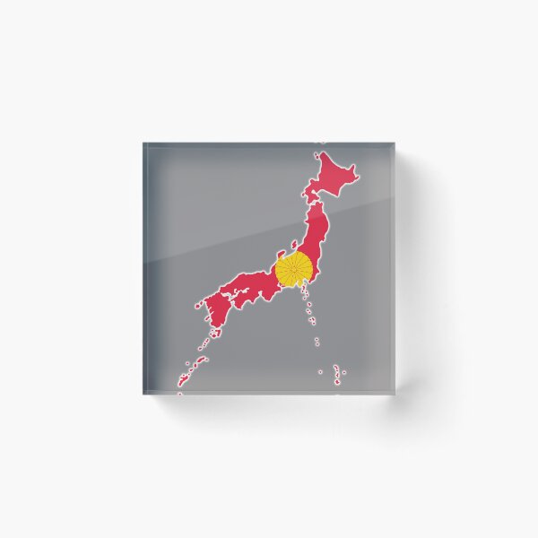 Item preview, Mapa del Sello Imperial de Japón designed and sold by Frogpen.