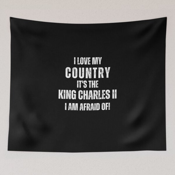Item preview, I Love My Country But I Am Afraid Of Charles II designed and sold by Njoro12.