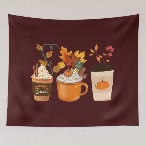 Item preview, Halloween Pumpkin Latte Drink, Pumpkin spice, Spice season, Pumpkin season, Love Autumn, Fall lover, Happy fall, Happy Thanksgiving designed and sold by InspiresME.