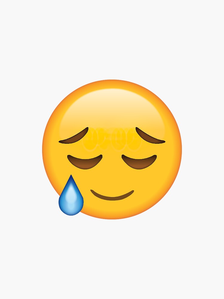 " Happy Crying Grateful Secret Emoji | funny internet meme ...