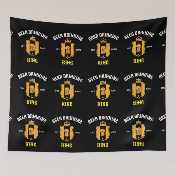 Item preview, BEER DRINKING KING  designed and sold by MJ96-PRO.