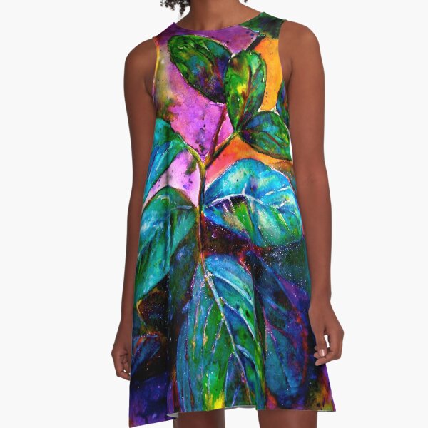 Tropical Fantasy.. A-Line Dress