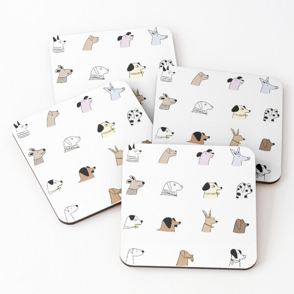Item preview, Multiple cute dogs sticker pack 7 designed and sold by RafaelLima7.