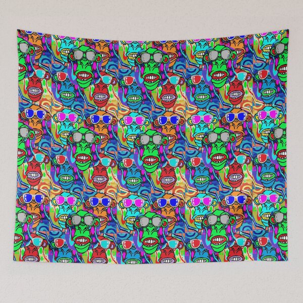 Item preview, Stranger Happy Monkeys Sunglasses designed and sold by LowEndGraphics.