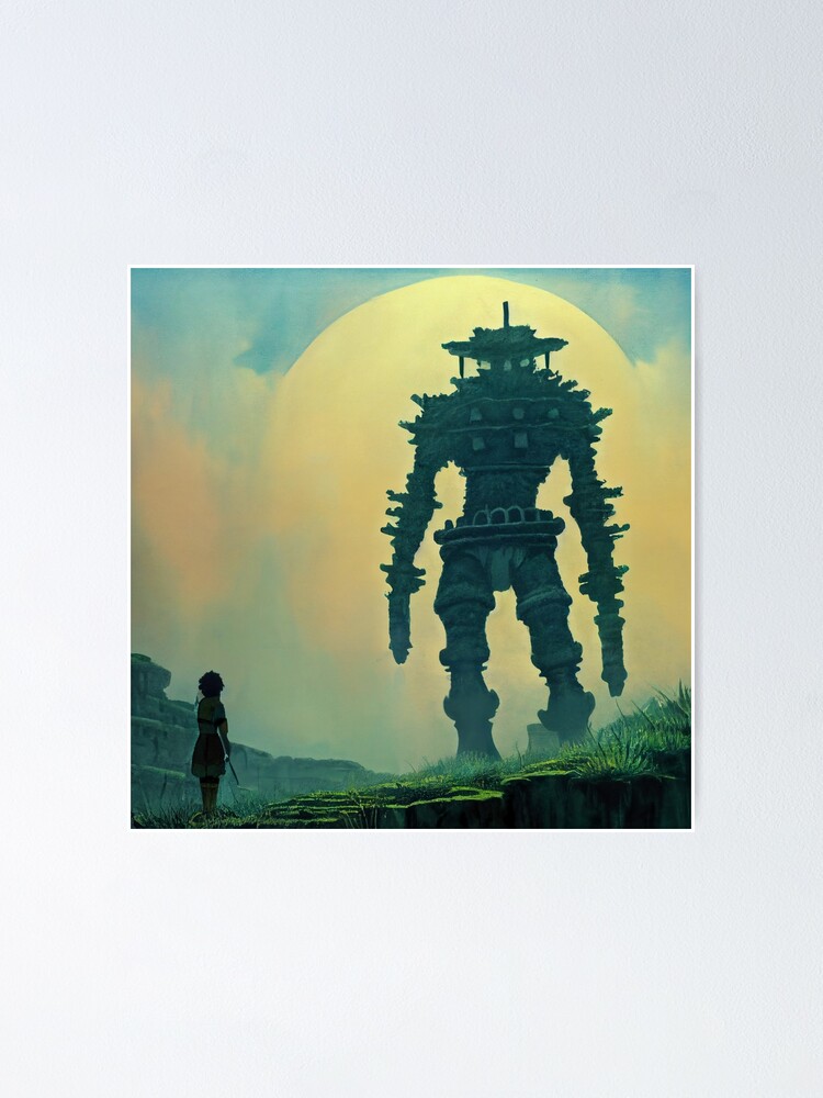 Shadow of The Colossus Game Poster, Exclusive Art, NEW, USA