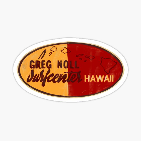 Artikel-Vorschau von Vintage Retro LONGBOARD SURFING - Greg Noll Surf Center - Hawaii - Kalifornien, designt und verkauft von Kludoman.