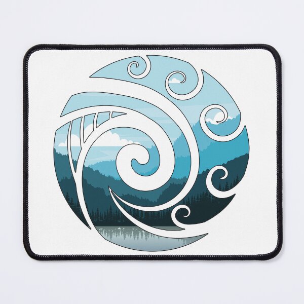 Item preview, A Forest Reflected On Water Koru Symbol designed and sold by damonasplace.