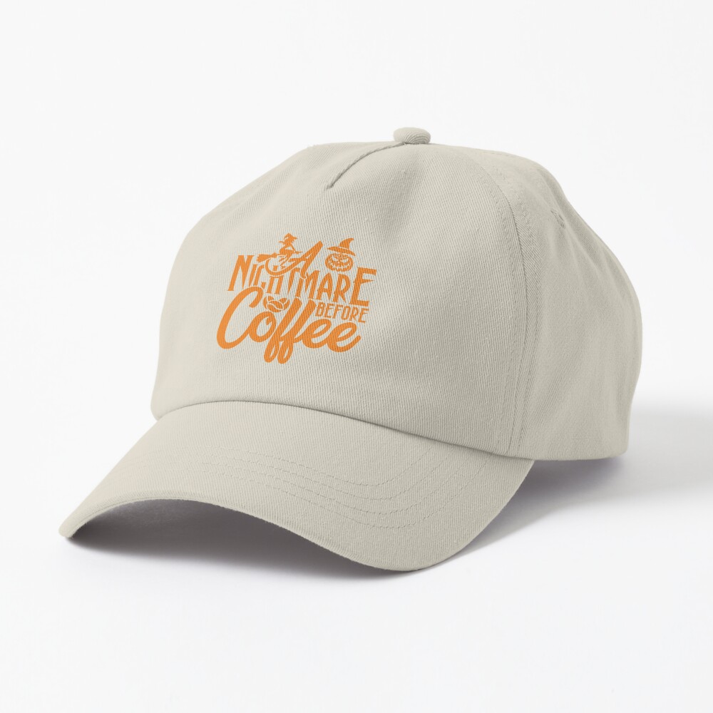 Discover Nightmare Before Coffee Halloween Caps