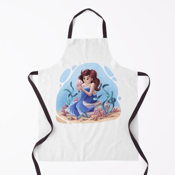 Item preview, Mermaid with seashell designed and sold by tigerda.