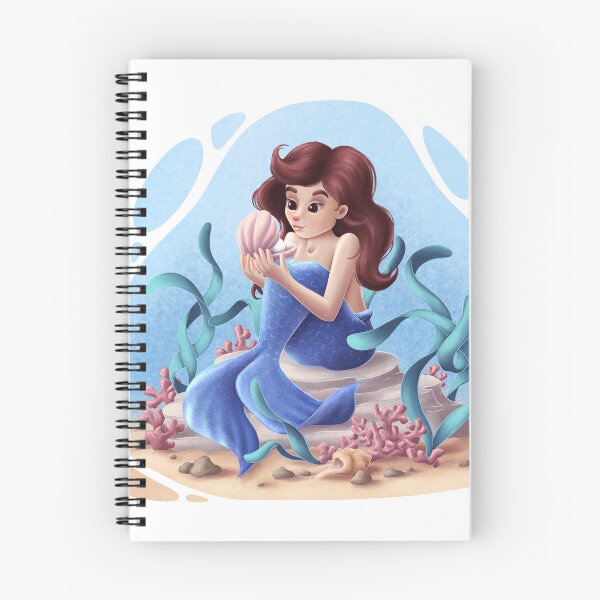 Item preview, Mermaid with seashell designed and sold by tigerda.