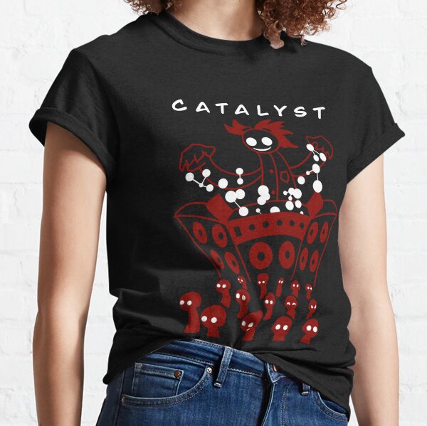 Catalyst Red and White  Classic T-Shirt
