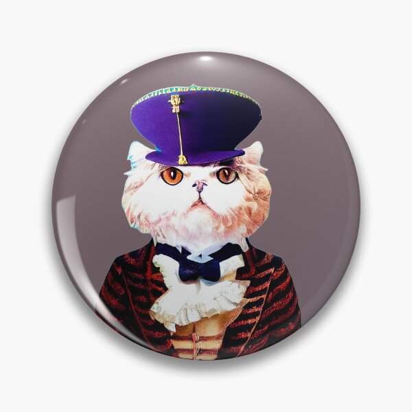 Item preview, nobleman cat with funny cylinder designed and sold by Catator.