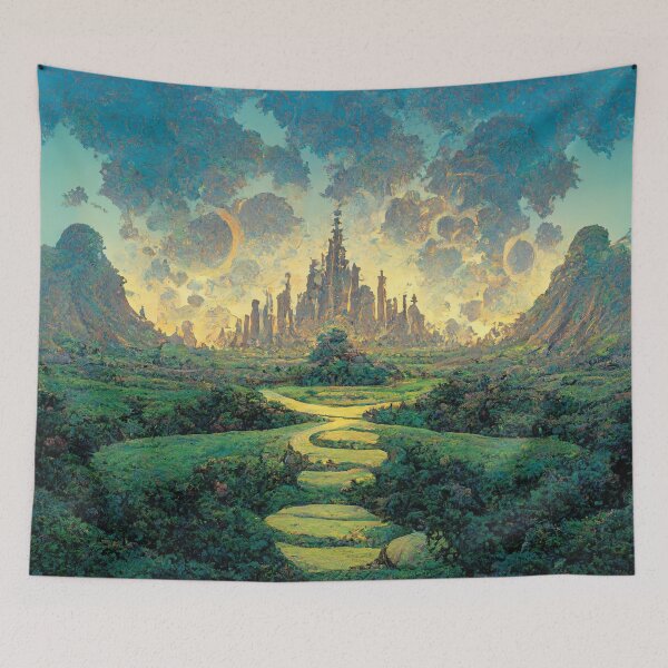 Item preview, A Place in My Dreams designed and sold by AIArtWorkshop.