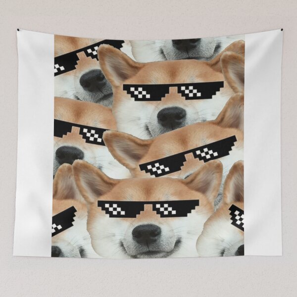 Item preview, THUG LIFE DOGE COLLAGE designed and sold by SHARMO.