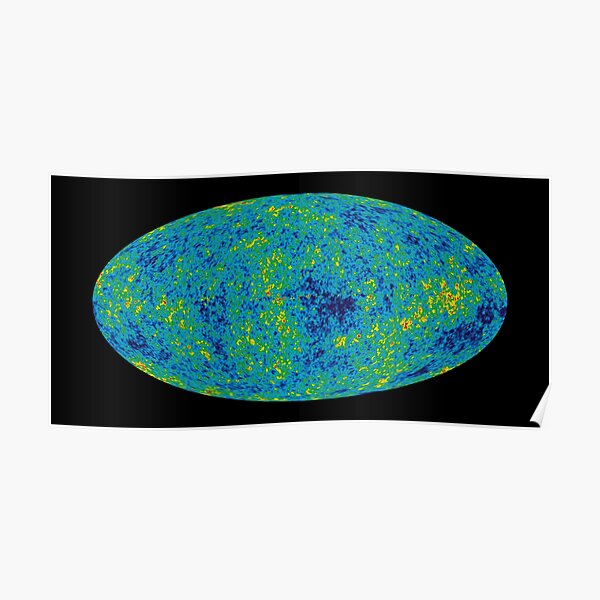 A microwave view of the Universe Poster