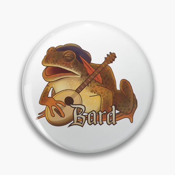 Item preview, Bard Toad (D&D Frog Class Collection) designed and sold by Christina van Ham.