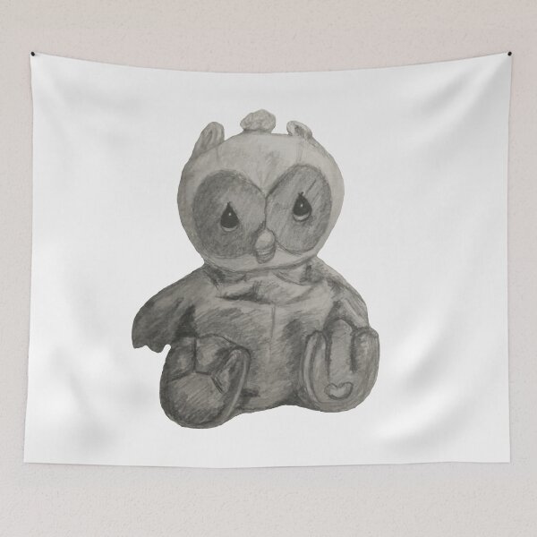 Item preview, Baby Owl designed and sold by KayArtandPencil.