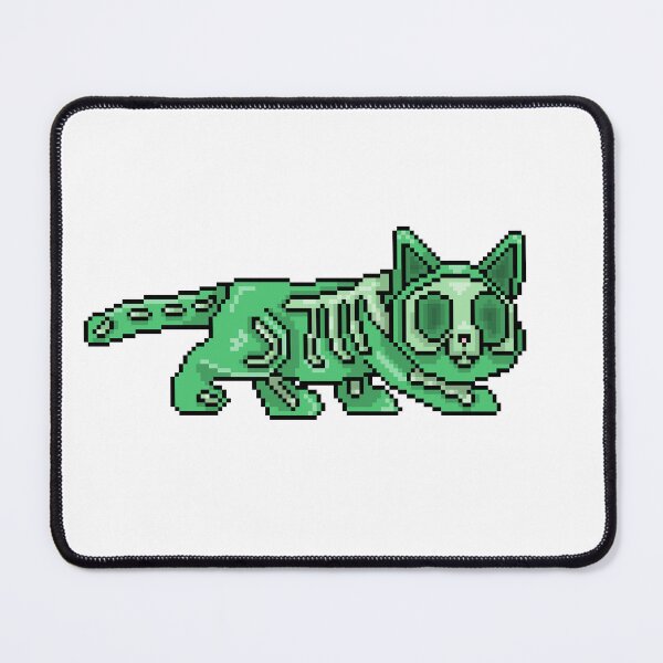 Item preview, Gelatinous cube cat designed and sold by Little Crows Trinkets.