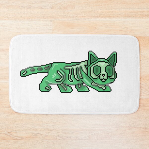 Item preview, Gelatinous cube cat designed and sold by Little Crows Trinkets.