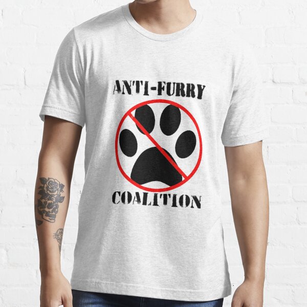 Anti Furry Coalition T Shirt By Chrome4fan Redbubble - roblox anti furry