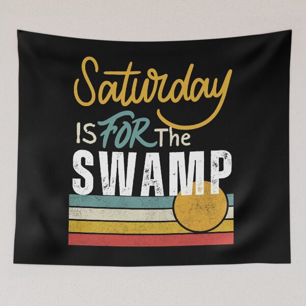 Item preview, Saturday Is For The Swamp UF Football Swamp University Retro designed and sold by HarithHilali.