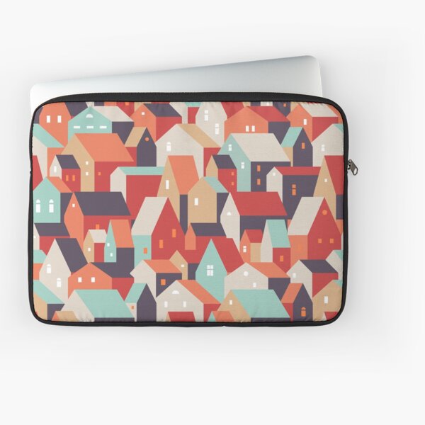Kleine Stadt. Laptoptasche