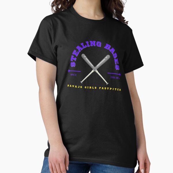 Stealing Bases Since The 80s - Navajo Girls Fastpitch - Spirit Wear Classic T-Shirt