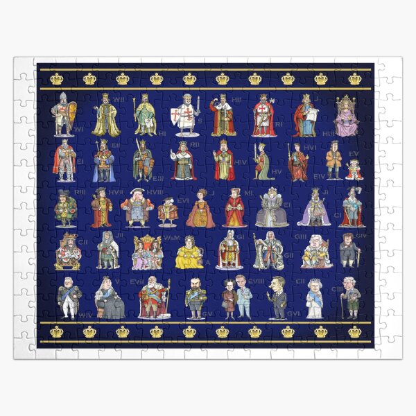 The English and British Monarchy Jigsaw Puzzle