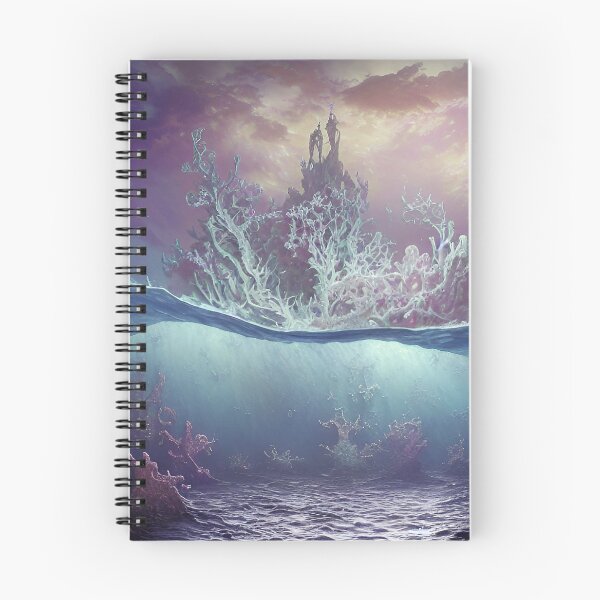 Item preview, Celestial Reefs designed and sold by GrimmsteinAI.