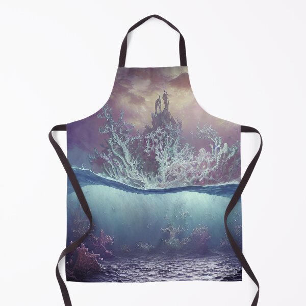 Item preview, Celestial Reefs designed and sold by GrimmsteinAI.