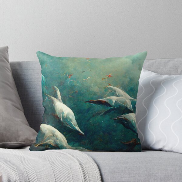 Item preview, Damartinart flock of dolphins designed and sold by dex1one.
