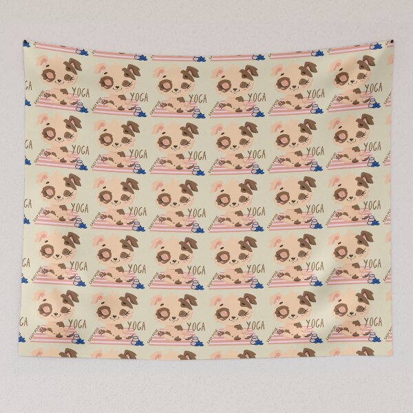 Item preview, Easy Pose Dog Yoga Design for dog, animal, puppy and yoga lovers  in your life.  designed and sold by tranquilbeach.
