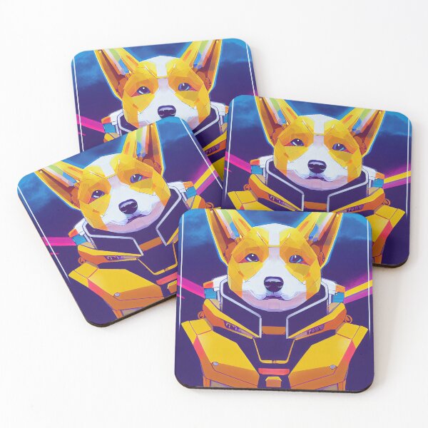 Item preview, Awesome Corgi as retro anime designed and sold by Studiowatermars.