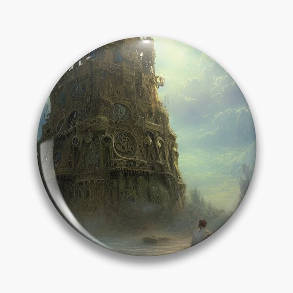 Item preview, The Mystic Temple designed and sold by GrimmsteinAI.